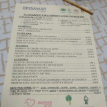 Menú Diario Terraza Brisamar