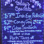 Second Base Pub Grub