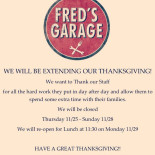 Fred's Garage