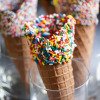 Chocolate Coated Waffle Cone
