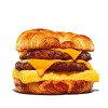 Double Croissan'wich With Sausage Bacon