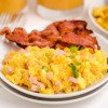 Scrambled Eggs With Ham
