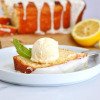 Iced Lemon Pound Cake