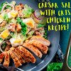 Premium Caesar Salad With Crispy Chicken