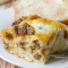 Sausage And Egg Biscuit