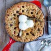 Skillet Chocolate Chip Cookie