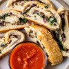 Vegetarian Stromboli